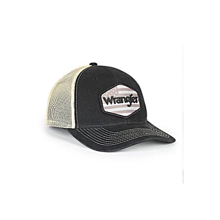 Wrangler Logo Mesh Back Ball Cap