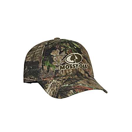 Adult Camo Mesh Back Ball Cap