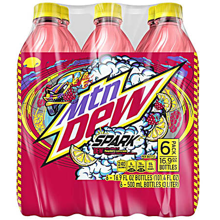 16.9 fl oz Spark Soda - 6 Pk