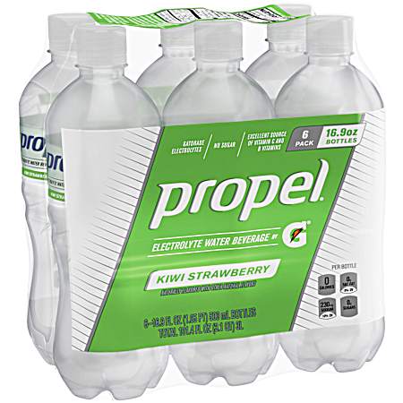 16.9 oz Kiwi Strawberry Water w/ Electrolytes - 6 Pk