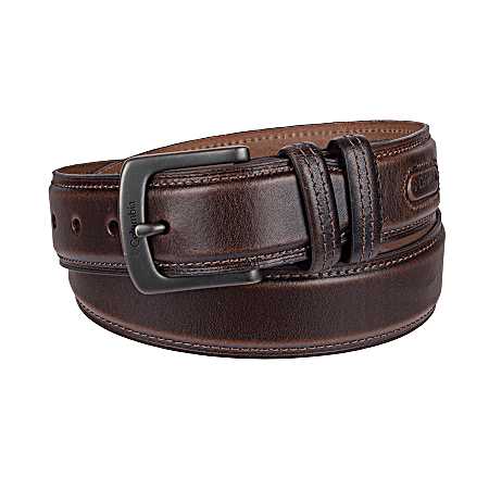 Men's Brown Goose Lake Leather Belt
