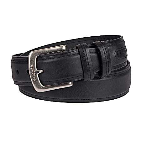 Men's Black Goose Lake Leather Belt