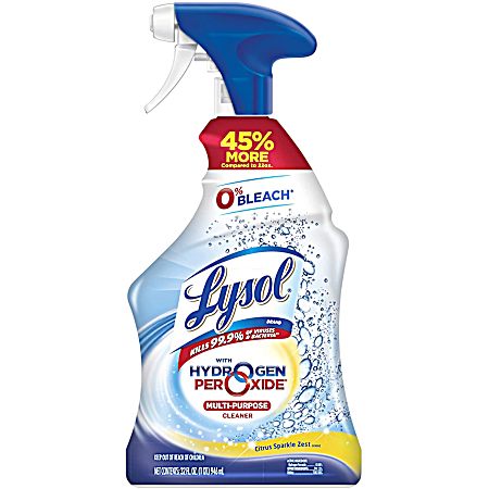 32 oz Power & Free Citrus Sparkle Zest Bathroom cleaner