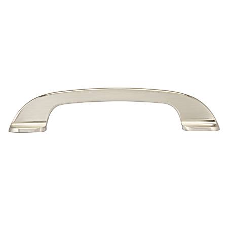 3-25/32 in Brushed Nickel Contemporary Metal Pull