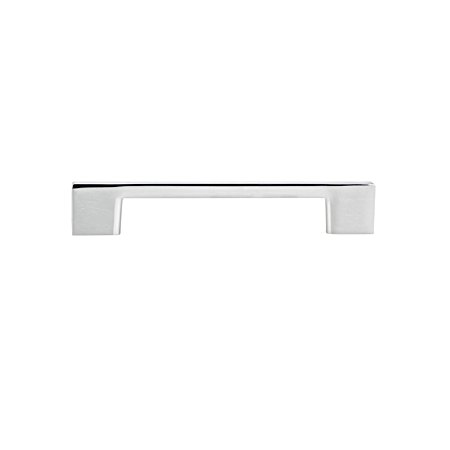 5-1/32 in Chrome Contemporary Metal Pull