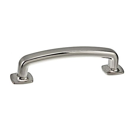 3 in Brushed Nickel Transitional Metal Pull