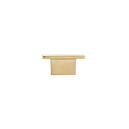 1-9/16 in Aurum Brushed Gold Contemporary Metal Knob