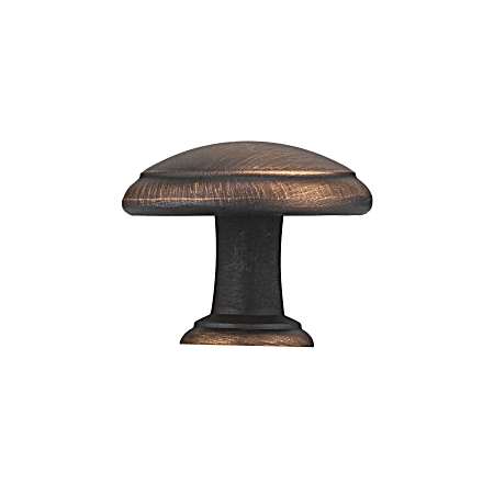1-3/16 in Brushed Oil-Rubbed Bronze Transitional Metal Knob