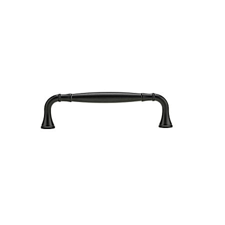 5-1/32 in Matte Black Traditional Metal Pull