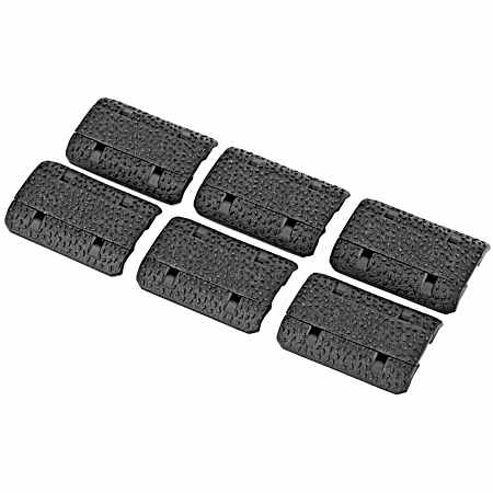 Tactical Gear MP MAG603-BLK 2 Rail Cover 6 Panels Black