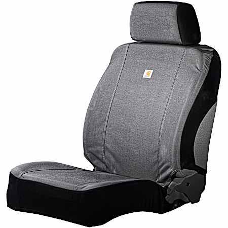 Grey Nylon Duck Bucket Seat Cover