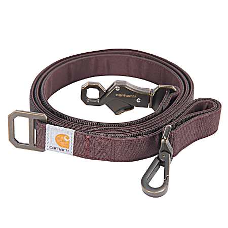 Deep Wine Journeyman Nylon Duck Dog Leash