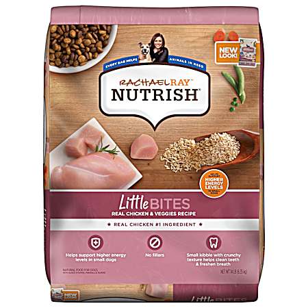 Little Bites Real Chicken & Veggies Recipe Dry Dog Food