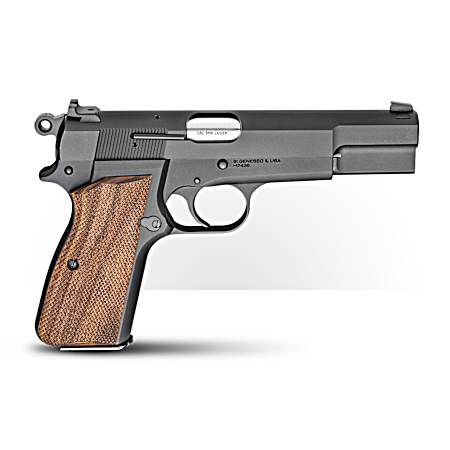 9mm Luger Black Wood Grips SA-35 Pistol