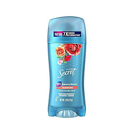 2.6 oz Invisible Solid Delicate Rose Anti-Perspirant & Deodorant