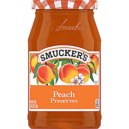 18 oz Peach Preserves