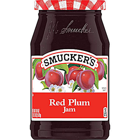 18 oz Red Plum Jam