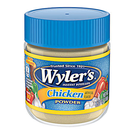 3.75 oz Chicken Flavor Instant Bouillon Powder