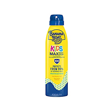 6 oz Kids Max SPF 100 Clear Sunscreen Spray