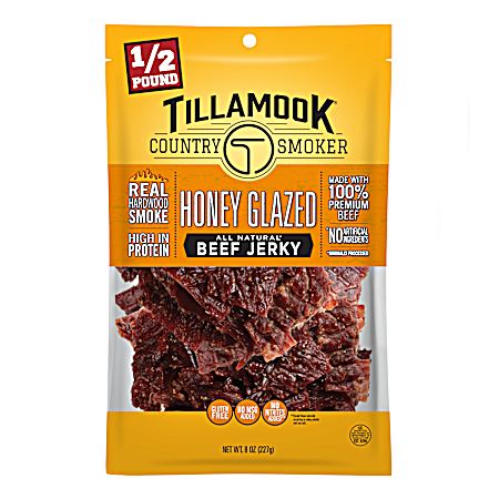 8 oz Honey Glazed Beef Jerky