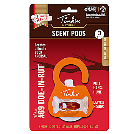 No 69 Doe-in-Rut Scent Pods