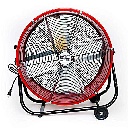 24 in 2-Speed Tilting Direct Drive Drum Fan