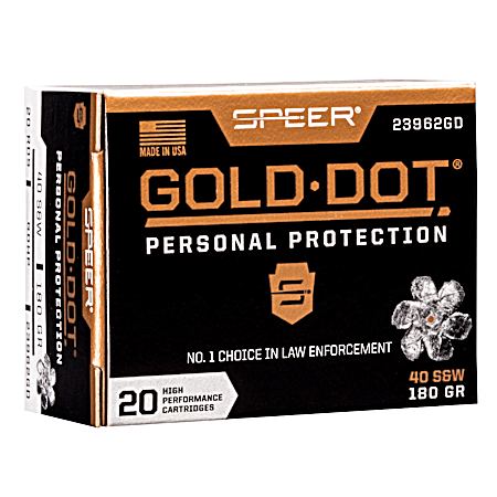 Gold Dot Handgun Personal Protection 40 S&W