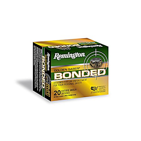.45 Auto Golden Sabre BJHP 230 Grain Centerfire Handgun Cartridges - 20 Rounds