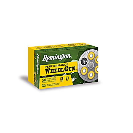 .38 Special Performance Wheel Gun 158 Grain Handgun Cartridges - 50 Rounds