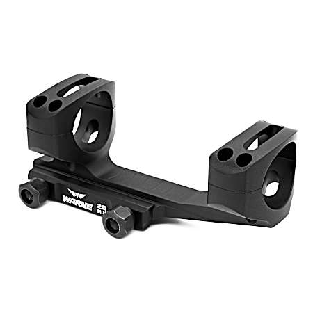 Black Long Range XSKEL Mount 30mm 20 MOA