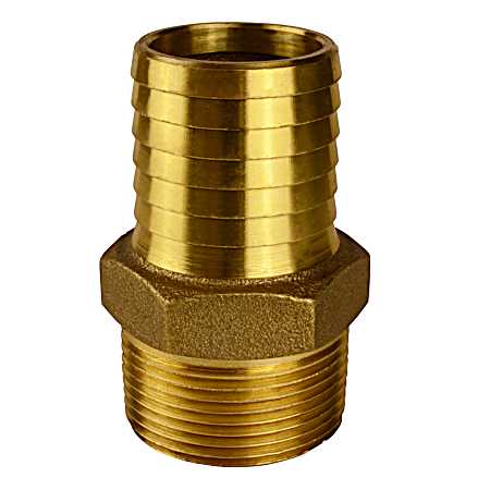 1-1/4 in Brass Male Adapter