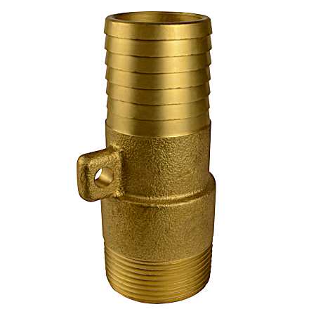 1-1/4 in Brass Rope Adapter Brass