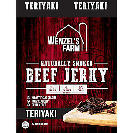 3 oz Teriyaki Beef Jerky