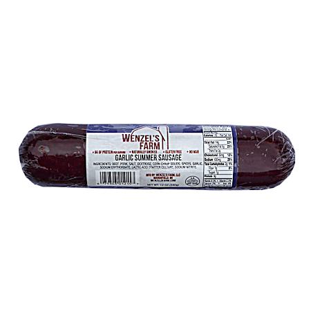 12 oz Garlic Summer Sausage