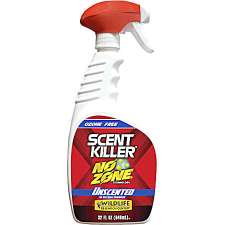 32 oz Scent Killer Air & Space Deodorizer Unscented Spray
