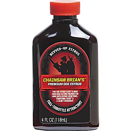 Chainsaw Brian's 4 oz Premium Doe Estrus Attractant