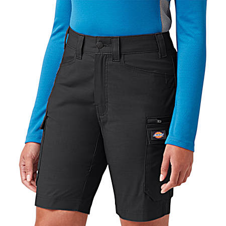 Women's Temp-IQ 365 Straight Fit Black Shorts