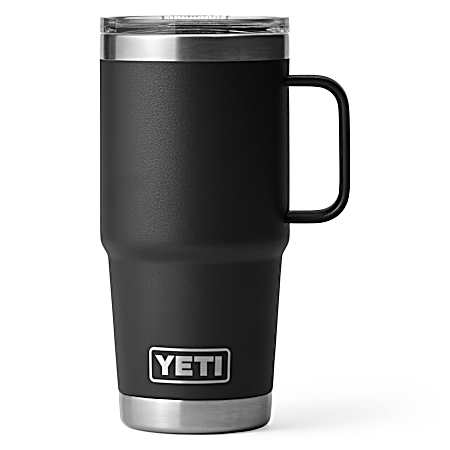 Rambler 20 oz Black Travel Mug w/MagSlider Lid