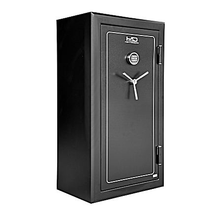 42-Gun Black Fireproof Gun Safe