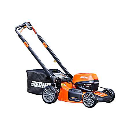 21 in. 56V SP Orange Lawn Mower w/ 2.5Ah Battery & Charger