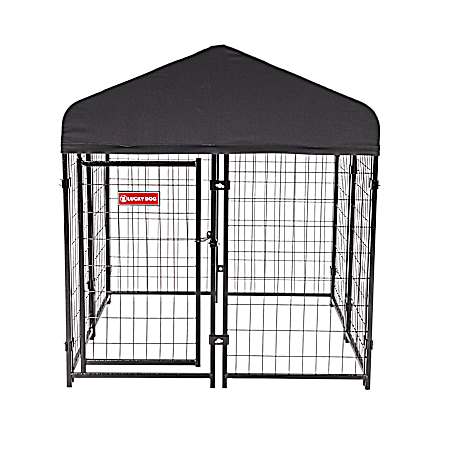 Studio Junior Dog Kennel w/ Grey Cover 