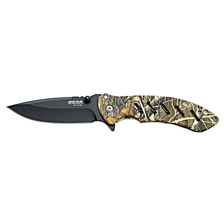 4-1/16'' Brisk 1.0 Medium Folding Realtree Edge Knife