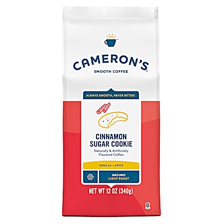 12 oz Cinnamon Sugar Cookie Light Roast Ground Coffee