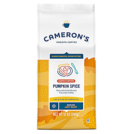 Holiday 12 oz Pumpkin Spice Light Roast Ground Coffee