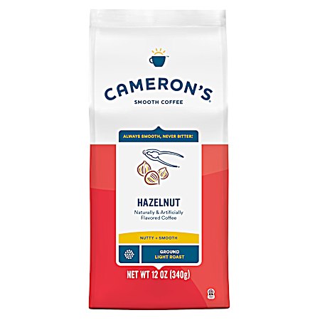 12 oz Hazelnut Light Roast Ground Coffee
