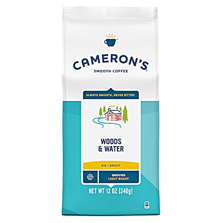 12 oz Woods & Water Light Roast Ground Coffee