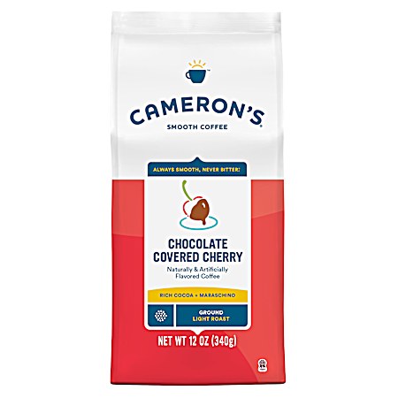 12 oz Chocolate Covered Cherry Light Roast Ground Coffee