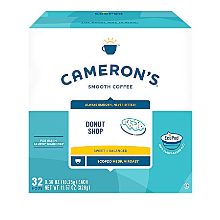 Donut Shop Medium Roast Coffee Pods - 32 Ct