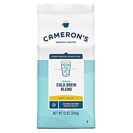 12 oz Cold Brew Blend Medium Roast Coarse Coffee