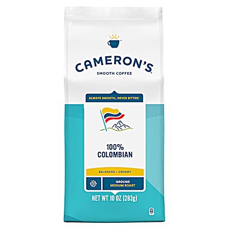 10 oz 100% Colombian Medium Roast Ground Coffee